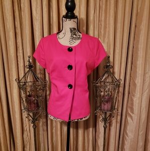 ANNE KLEIN Short Sleeve Jacket